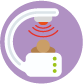 External beam radiotherapy icon