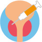 Prostate biopsy icon