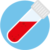 Blood in test tube